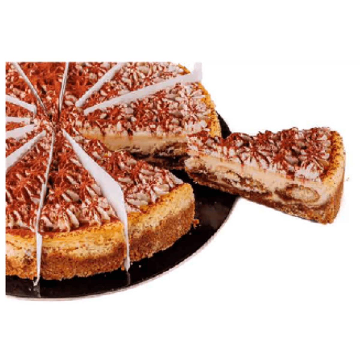 PRE-CUT ТОРТА "ТИРАМИСУ" / 1 бр. в кутия - 12 парчета/ 69645