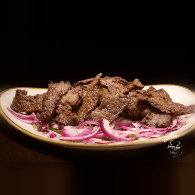 Fried veal liver