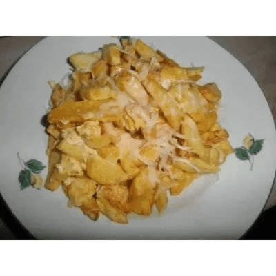 Пържени картофи с кашкавал